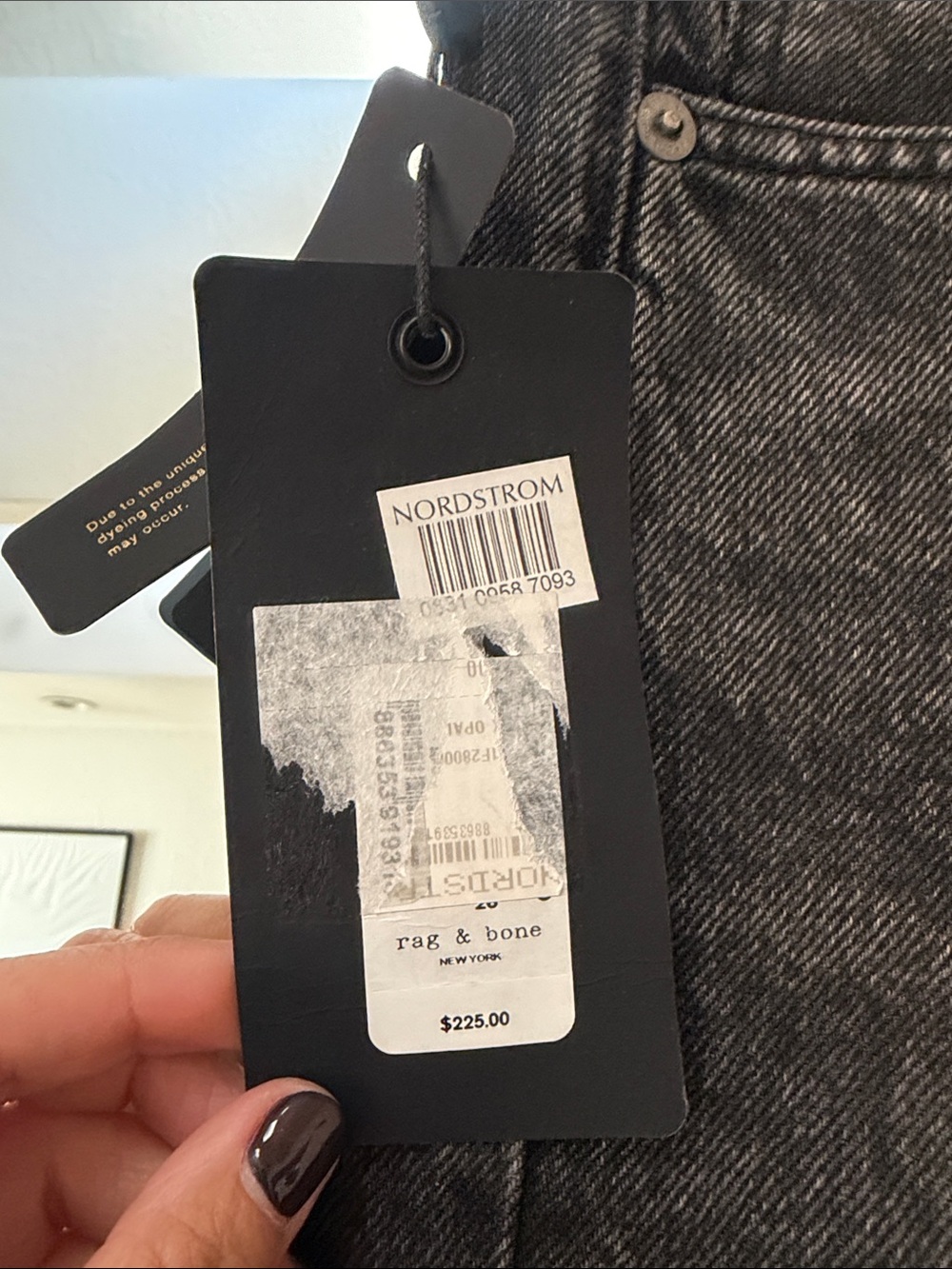 SOLD!! rag & bone Maya High Rise Wide Leg! BNWT! Size 26! - Picture 3 of 7